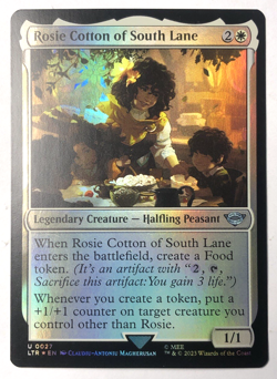 Rosie Cotton of South Lane FOIL 27 Lord of the Rings MTG Magic the Gathering NM - Image 1