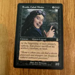 1x MTG Braids, Cabal Minion - Odyssey LP - Image 1