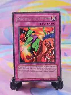 Yu-Gi-Oh TCG Card | Destruction Punch LON-085 MP - Image 1