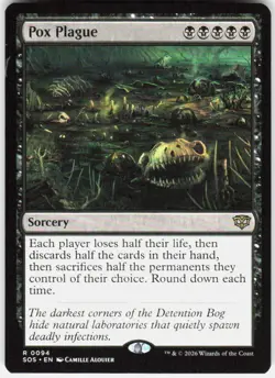 Pox Plague 94 Secrets of Strixhaven Magic the Gathering - Image 1