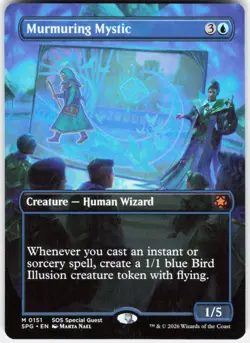 Murmuring Mystic Borderless 151 Special Guests Magic the Gathering - Image 1