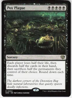 Pox Plague 94 Secrets of Strixhaven Magic the Gathering - Image 1