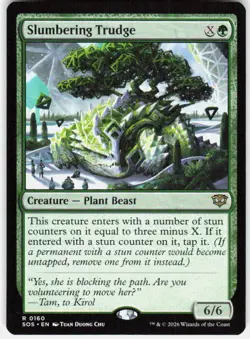 Slumbering Trudge 160 Secrets of Strixhaven Magic the Gathering - Image 1