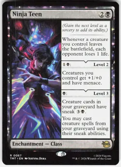 Ninja Teen 67 Teenage Mutant Ninja Turtles Magic the Gathering - Image 1