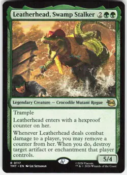 Leatherhead Swamp Stalker 117 Teenage Mutant Ninja Turtles Magic the Gathering - Image 1
