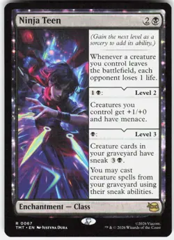 Ninja Teen 67 Teenage Mutant Ninja Turtles Magic the Gathering - Image 1