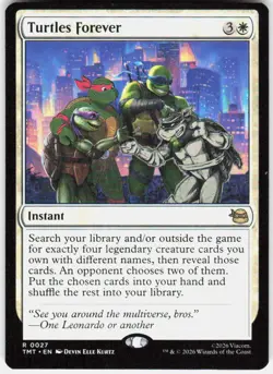 Turtles Forever 27 Teenage Mutant Ninja Turtles Magic the Gathering - Image 1