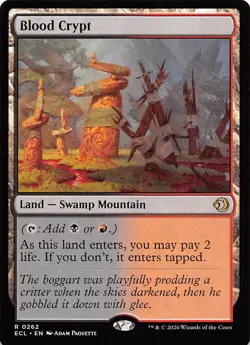 Blood Crypt 262 Lorwyn Eclipsed Magic the Gathering - Image 1