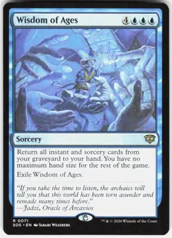 Wisdom of Ages 71 Secrets of Strixhaven Magic the Gathering - Image 1