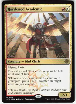 Hardened Academic 194 Secrets of Strixhaven Magic the Gathering - Image 1