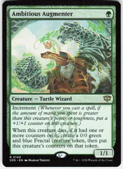 Ambitious Augmenter 140 Secrets of Strixhaven Magic the Gathering - Image 1