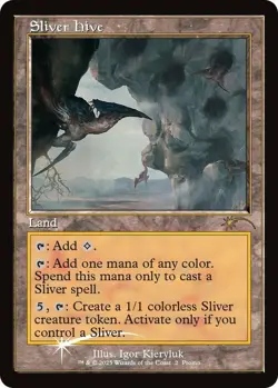 1x Sliver Hive - Foil - Retro Frame NM-Mint, English Secret Lair MTG Magic - Image 1