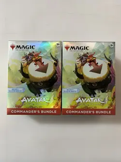 MTG - Avatar The Last Airbender Commander's Bundle - LOT OF 2 - FACTORY SEALED - Image 1
