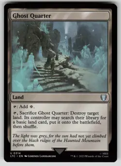 Ghost Quarter Commander: The Lord of the Rings 314 MTG NM - Image 1