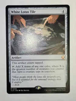 MTG White Lotus Tile Avatar: The Last Airbender 0262 Regular Mythic - Image 2
