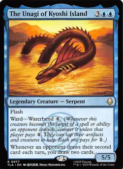 The Unagi of Kyoshi Island 77 Avatar: The Last Airbender Magic the Gathering - Image 1