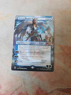 Teferi, Master Of Time Borderless Core Set 2021 MTG NM - Image 1