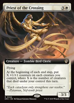 [MTG] Priest of the Crossing (Extended Art) (0022) (DRC) NM - Image 1