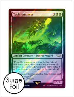 Technomancer, Surge Foil, Warhammer 40k, Magic MTG NM - Image 1