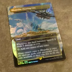Bhujerba, Floating City (City of Brass) - Store Championship Full Art Foil NM #5 - Image 2