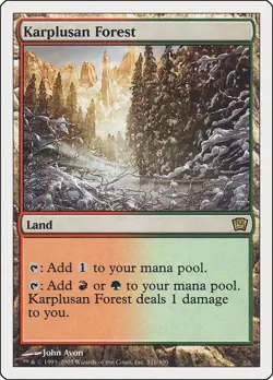 Karplusan Forest LP #321 9th Edition MTG - Image 1