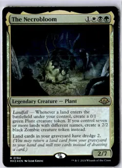 The Necrobloom Modern Horizons 3 Foil NM R 0194 - Image 1