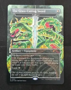 MTG Sunforger The Grass-Cutting Sword Stan Sakai Secret Lair Usagi TMNT Foil - Image 1