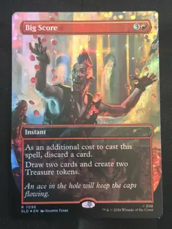 Big Score Secret Lair Fallout: Welcome to New Vegas MTG Foil #7096 NM - Image 1