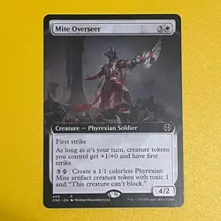 Mite Overseer | Extended Art | R | 409 | Phyrexia: All Will Be One | MTG - Image 1