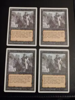 Black Knight Unlimited Edition(Playset) X4 - LP to MP - Image 1