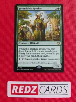 Formidable Speaker Rare 176 Lorwyn Eclipsed Magic the Gathering NM - Image 1