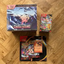 Pokemon Pokemon TCG Chaos Rising ETB, Booster Bundle + Blister Pack - Image 1