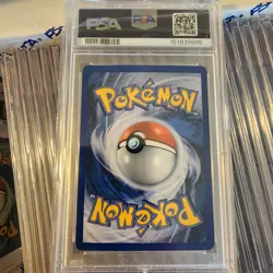 Entei 34/53 Pokemon Movie Promo 2001 PSA 8 NM-MT WITH Double SWIRL 🌀 - Image 4
