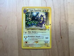 Light Toxtricity SWSH137 Black Star Promo 25th Celebrations Pokemon Holo - Image 1