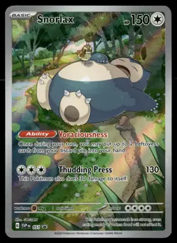 Snorlax 051 Holo Promo Scarlet & Violet Promo Pokemon NM - Image 1