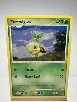 Turtwig 103/130 Common Diamond & Pearl Pokemon Lightly Played - Image 1