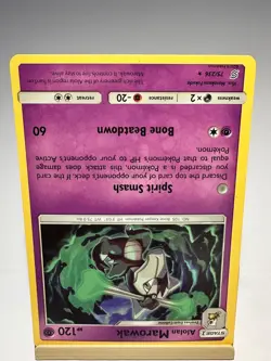 Alolan Marowak 75/236 Rare Unified Minds Pokemon Near Mint - Image 2