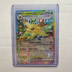 Leafeon ex - 006/131 006/131 Holo Double Rare Prismatic Evolutions Pokemon NM - Image 1