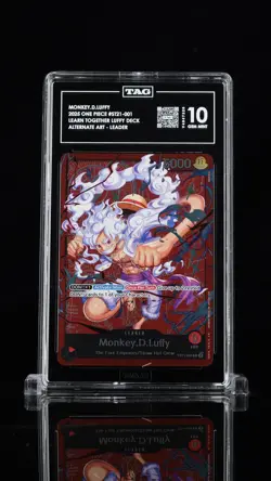 One Piece - Tag 10 - Monkey.d.luffy ST21-001 Learn Together Leader US Seller - Image 1