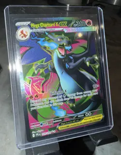 Pokemon Mega Charizard X EX 109/094 Me02 Phantasmal Flames Ultra Rare Holo - Image 1