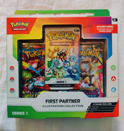 Pokemon First Partner Illustration Collection Series 1 Pack Box New Sealed - Image 1