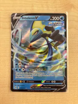 Pokemon - Inteleon V - 078/264 - Fusion Strike - Holo - Ultra Rare NM - Image 1