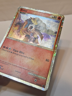 Entei Prime HGSS20 Ultra Rare Heart Gold Soul Silver Pokemon 1715 - Image 2