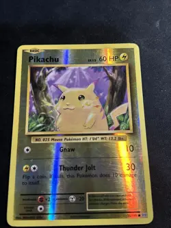 Pokemon TCG Pikachu Evolutions 35/108 Reverse Holo Basic 60 HP English 2016 - Image 1