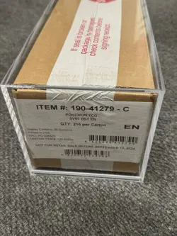 Pokemon TCG Scarlet & Violet Stellar Crown Sealed Booster Box Case + ACRYLIC - Image 2