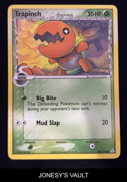 2006 POKEMON HOLON PHANTOMS TRAPINCH Δ 84 COMMON - Image 2
