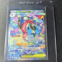 The Pokemon Company Mega Greninja EX 350HP Ultra Rare Holo Full Art 116/086 EN - Image 1