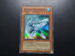Yugioh - Elemental Hero Bubbleman YSDJ-EN017 Super Rare 1st Edition - Image 1