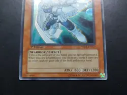 Yugioh - Elemental Hero Bubbleman YSDJ-EN017 Super Rare 1st Edition - Image 3