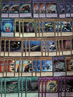 YuGiOh Super Vehicroid Roid Deck & Secret Rare Collection + Free Game Mat - Image 2